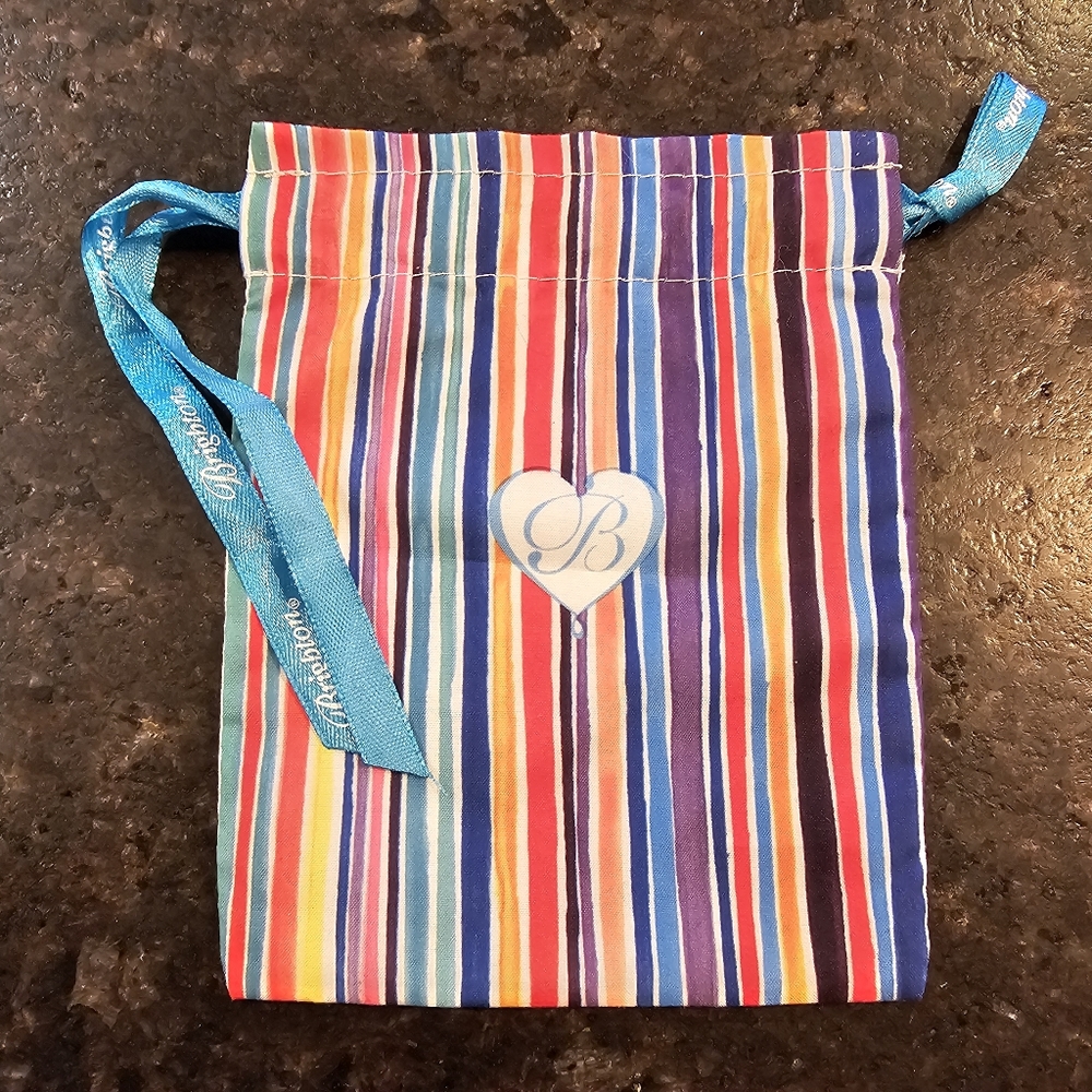 5 designer drawstring jewelry dustbags (Kate Spade, Michael Kors and Brighton) - Picture 2 of 10
